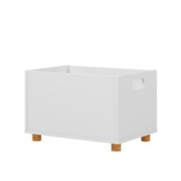 Quarto Infantil Completo com Cama Guarda Roupa Estante Mesa de Cabeceira e Baú Serelepe - 8