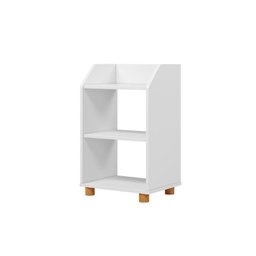 Quarto Infantil Completo com Cama Guarda Roupa Estante Mesa de Cabeceira e Baú Serelepe - 15