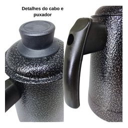 Bule para Café em Alumínio 1,1 Litros Super Descontão! - 3
