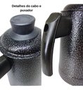 Ver imagem 3 de Bule para Café em Alumínio 1,1 Litros Super Descontão!