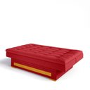 Ver imagem 6 de Sofa Cama com Baú Berilo Espresso Móveis Vermelho