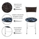 Ver imagem 2 de 2 Cadeiras Brancas para Cozinha Viena Marrom:Floral Preto