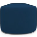 Ver imagem 6 de Cabeceira Cama Box Casal 140cm Lanna com Puff Recamier Doha W01 Suede Azul Marinho - Lyam Decor