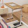Mesa Multiuso Mesinha Notebook Com Altura Regulável Rodinhas Tablet Refeições - 3