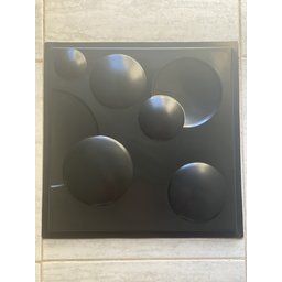 Molde Gesso 3d Eclipse Lunar 40x40 Abs 1,5mm Forma Para Gesso//Cimento/Concreto 3d IN651 - 2
