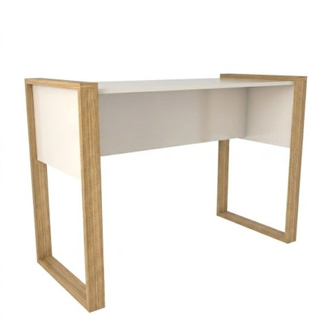 Mesa para Escritório Design Freijó/off White - Panorama Móveis