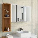 Ver imagem 1 de Espelheira Para Banheiro 2 Portas Ibiza 