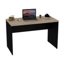 Ver imagem 3 de Mesa de Escritório Escrivaninha Tampo 120cm Carvalho Bege