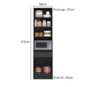 Ver imagem 2 de Paneleiro Simples 2 Portas Gaveta 60cm Etna Poliman Móveis