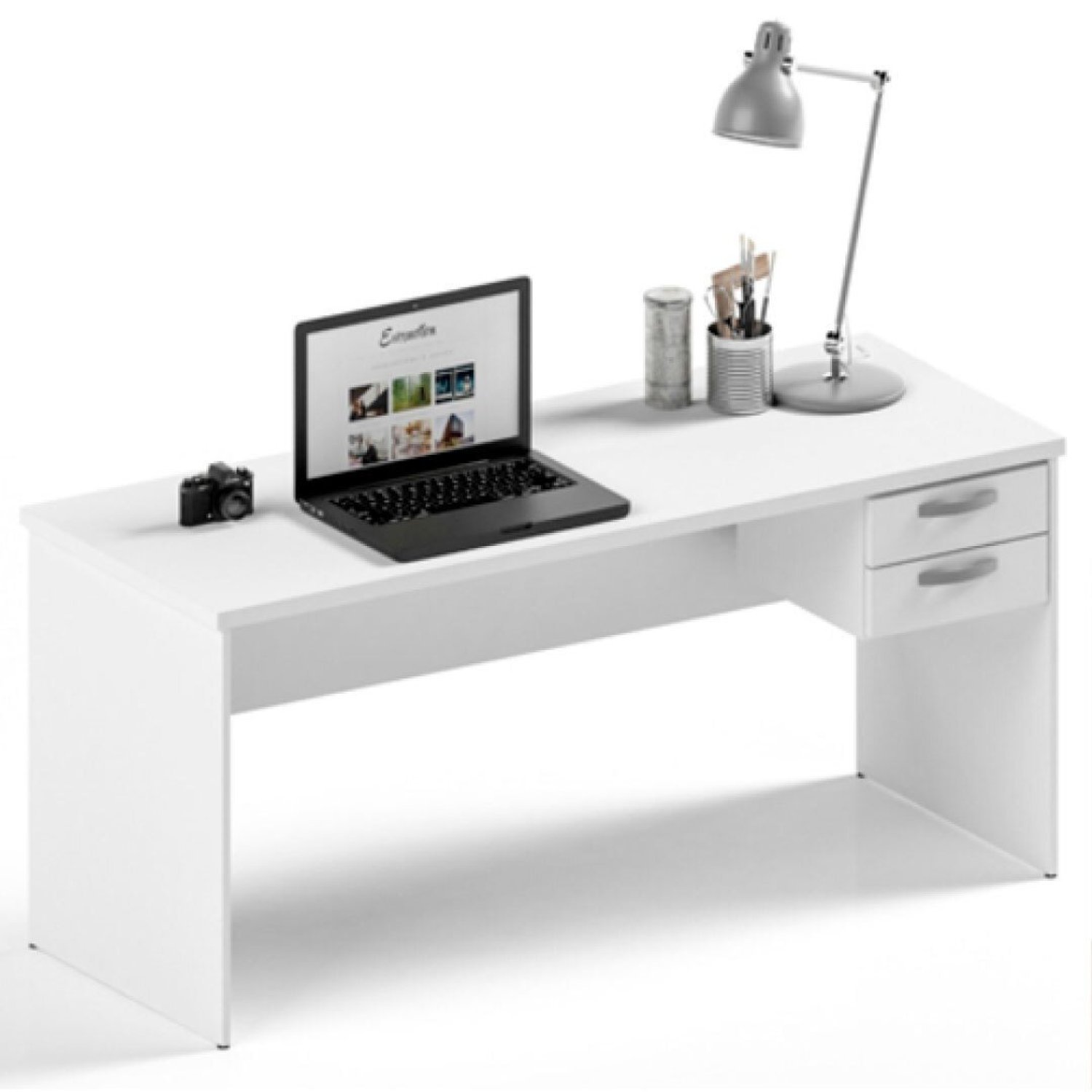 Mesa De Escritório 120x60cm com Gaveta Tampo 30mm - 2