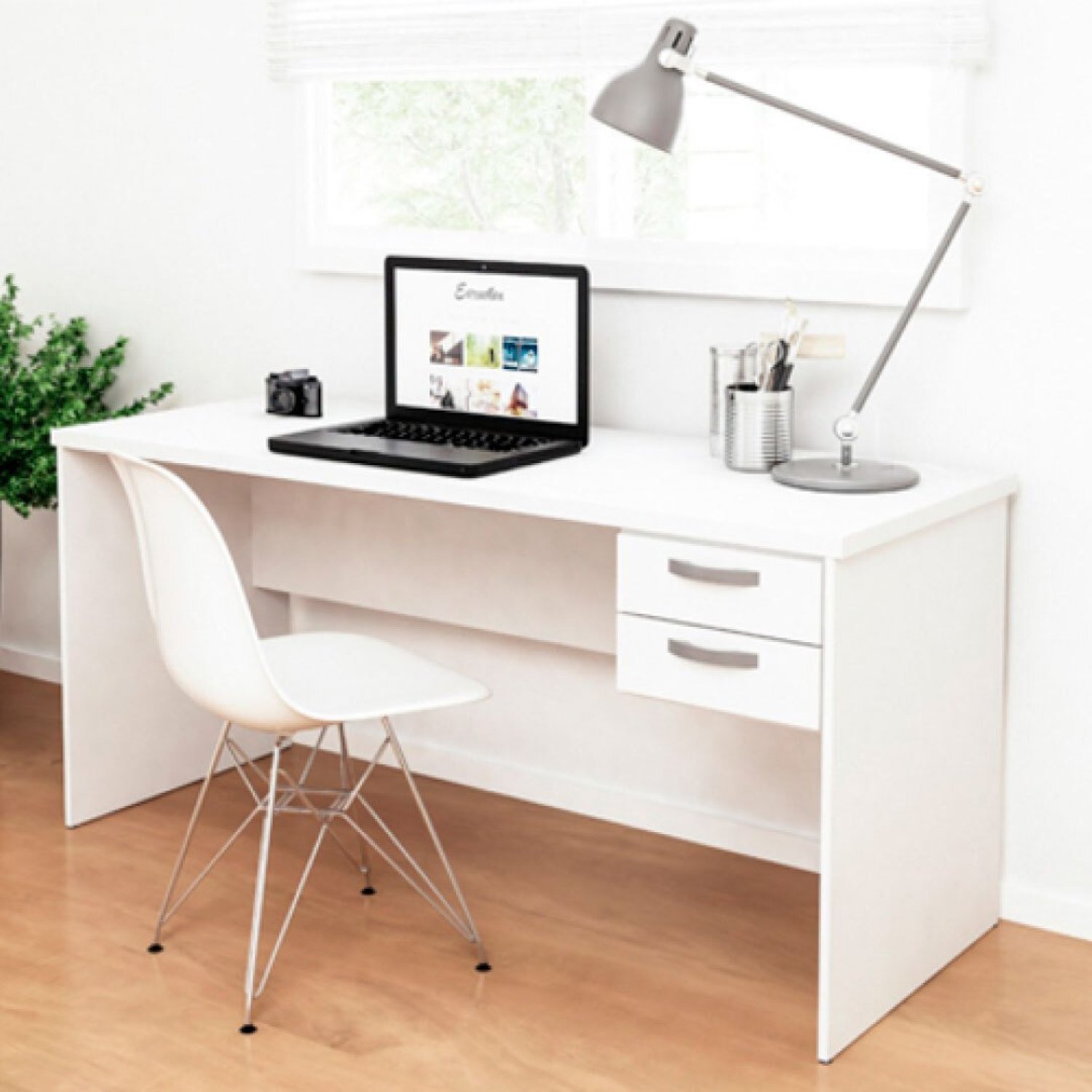 Mesa De Escritório 120x60cm com Gaveta Tampo 30mm - 1