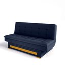 Ver imagem 5 de Sofa Cama com Baú Berilo Espresso Móveis Azul