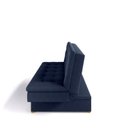 Ver mais imagens de Sofa Cama com Baú Berilo Espresso Móveis Azul