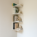 Ver imagem 2 de Nicho Decorativo Mdf Branco para Livros e Itens de Decoração Branco
