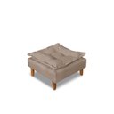 Ver imagem 5 de Poltrona Confortável para Amamentação com Puff Fibras Macias Capuccino