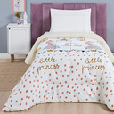 Ver imagem 1 de Coberdrom Solteiro Grosso Mundo Kids Dupla Face Super Macio Bouti:princess