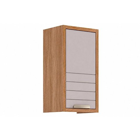 Armário Aéreo Cozinha Eloise 1 Porta 40cm Off White MGM