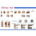 Ver imagem 6 de Armário Aéreo Cozinha Eloise 1 Porta 40cm Off White MGM