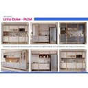 Ver imagem 7 de Armário Aéreo Cozinha Eloise 1 Porta 40cm Off White MGM