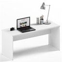 Ver imagem 3 de Mesa de Escritório Escrivaninha Tampo 140cm Branco