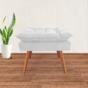 Ver imagem 3 de Puff Oplla com Pés Palito em Suede