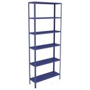 Ver imagem 1 de Estante Aço 6 Prateleiras Eaf013 Azul
