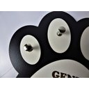 Ver imagem 3 de Porta Chave e Coleira Gente Legal tem cão preto