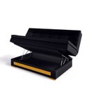 Ver imagem 7 de Sofa Cama Suede 2 Lugares com Baú Berilo Espresso Móveis Preto