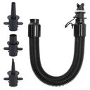 Ver imagem 3 de Bomba de Ar Elétrica Premium Pump Grande 600w com 4 Bicos Vg Plus 110v