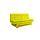 Ver imagem 5 de Sofa Cama com Baú Berilo Espresso Móveis Amarelo