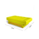 Ver imagem 2 de Sofa Cama com Baú Berilo Espresso Móveis Amarelo