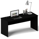 Ver imagem 2 de Mesa De Escritório Escrivaninha Tampo 160cm Preto