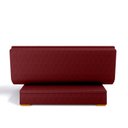 Ver mais imagens de Sofa Cama com Baú Berilo Espresso Móveis Vermelho Vinho