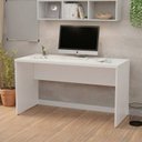 Ver imagem 1 de Mesa de Escritório Escrivaninha 160cm Branco