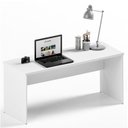 Ver imagem 2 de Mesa de Escritório Escrivaninha Tampo 160cm Branco