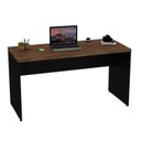 Ver imagem 2 de Mesa De Escritório Escrivaninha Tampo 160cm Nogal