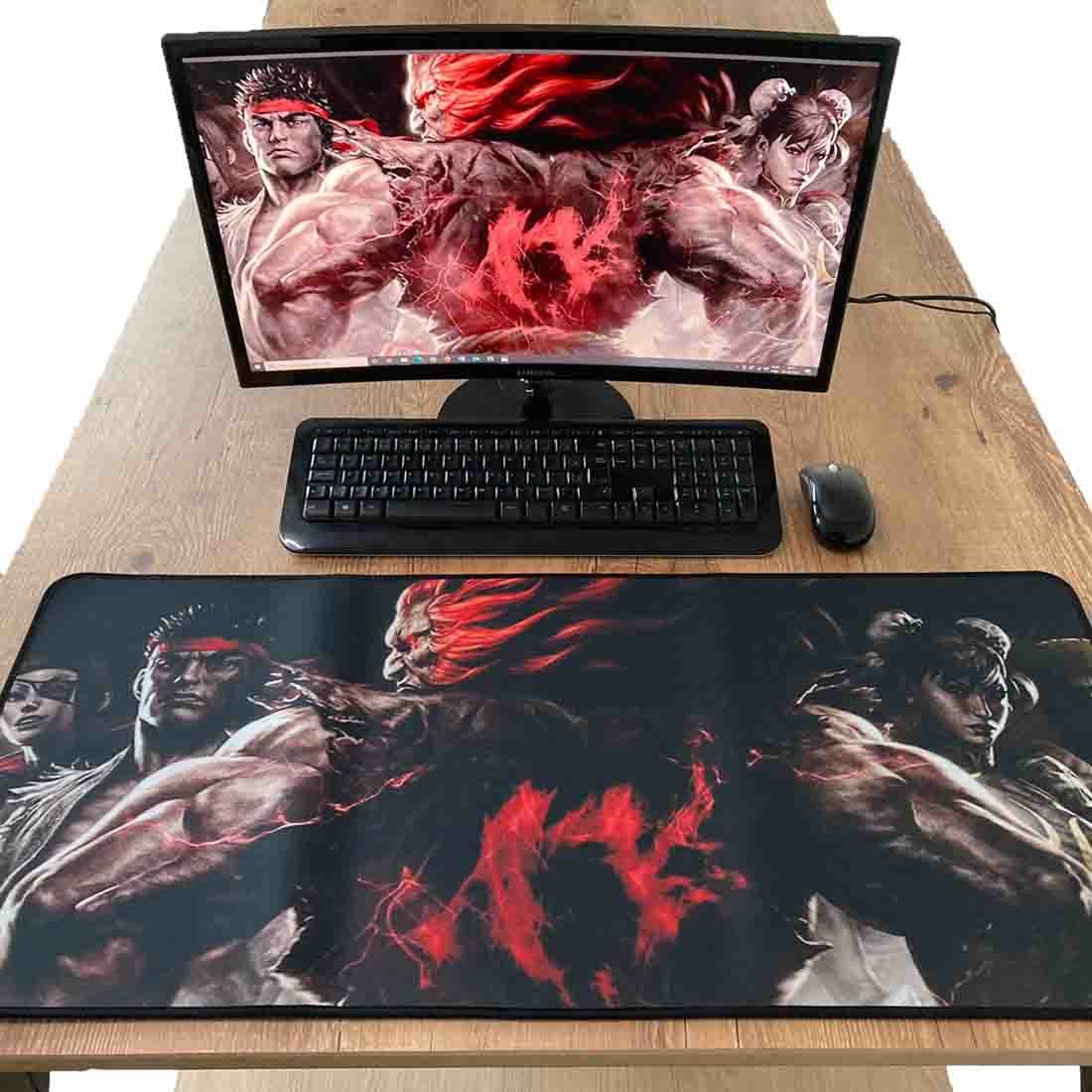 Mouse Pad Grande Game Street Fighter - 80cm x 40cm - 2