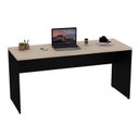 Ver imagem 3 de Mesa de Escritório Escrivaninha Tampo 160cm Carvalho Bege