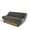 Sofa Cama com Baú Berilo Espresso Móveis - 9