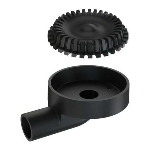 Queimador Alta Pressão Completo Fogão Industrial N01 8,7cm