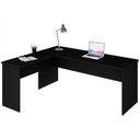 Ver imagem 2 de Escrivaninha Mesa Escritório em L 160x150cm Tampo 30mm