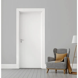 Guarnição Poliestireno Branco 7cm Liso Lev71 - Santa Luzia - 5