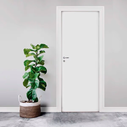 Guarnição Poliestireno Branco 7cm Liso Lev71 - Santa Luzia - 7