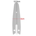 Ver imagem 3 de Sabre com Corrente 14 Dentes Kit 2 Uni Mini Motosserra Reposiçao 4 Polegadas Resistente Portatil Mul