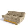 Sofa Cama com Baú Berilo Espresso Móveis - 8