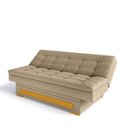 Ver mais imagens de Sofa Cama com Baú Berilo Espresso Móveis Bege