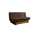 Ver imagem 5 de Sofa Cama com Baú Berilo Espresso Móveis Marrom