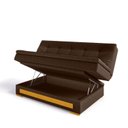 Ver imagem 7 de Sofa Cama com Baú Berilo Espresso Móveis Marrom