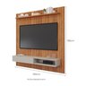 Painel Para TV até 72"polegadas 1.8 1 Porta 1 Prateleira Talín - 4
