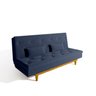 Sofá Cama 3 Lugares em Suede Tokio Yescasa - 5